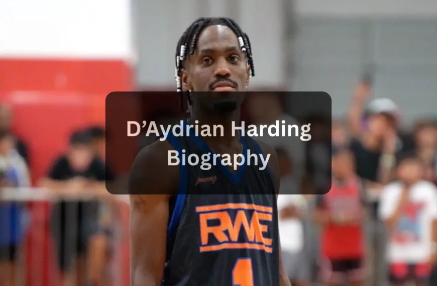 D’Aydrian Harding Age, Height, Weight, Career, Net Worth