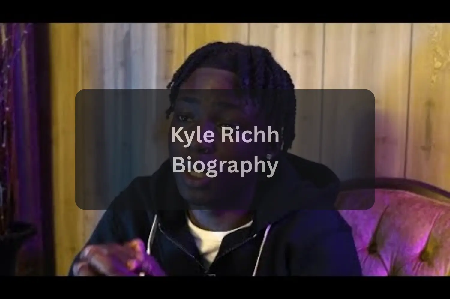 Kyle Richh Age, Birthday, Height, Weight, Net Worth