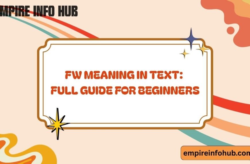 FW Meaning in Text Full Guide for Beginners (2026)