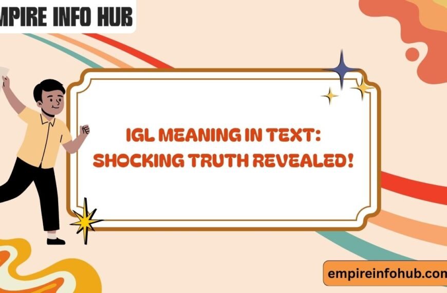 IGL Meaning in Text Shocking Truth Revealed!