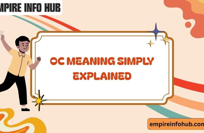 OC Meaning Simply Explained